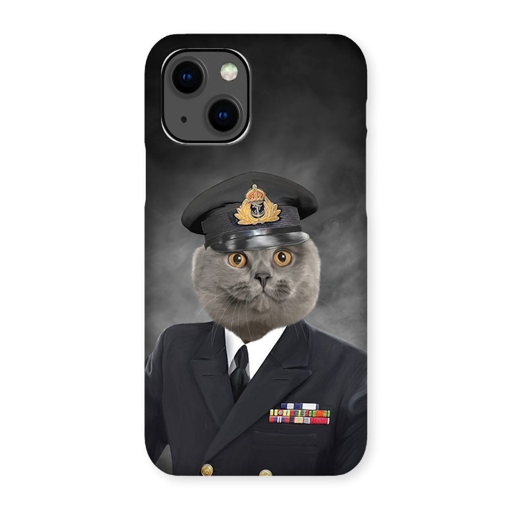 Pet Portraits | The Naval Chief: Custom Pet Phone Case | Paw & Glory