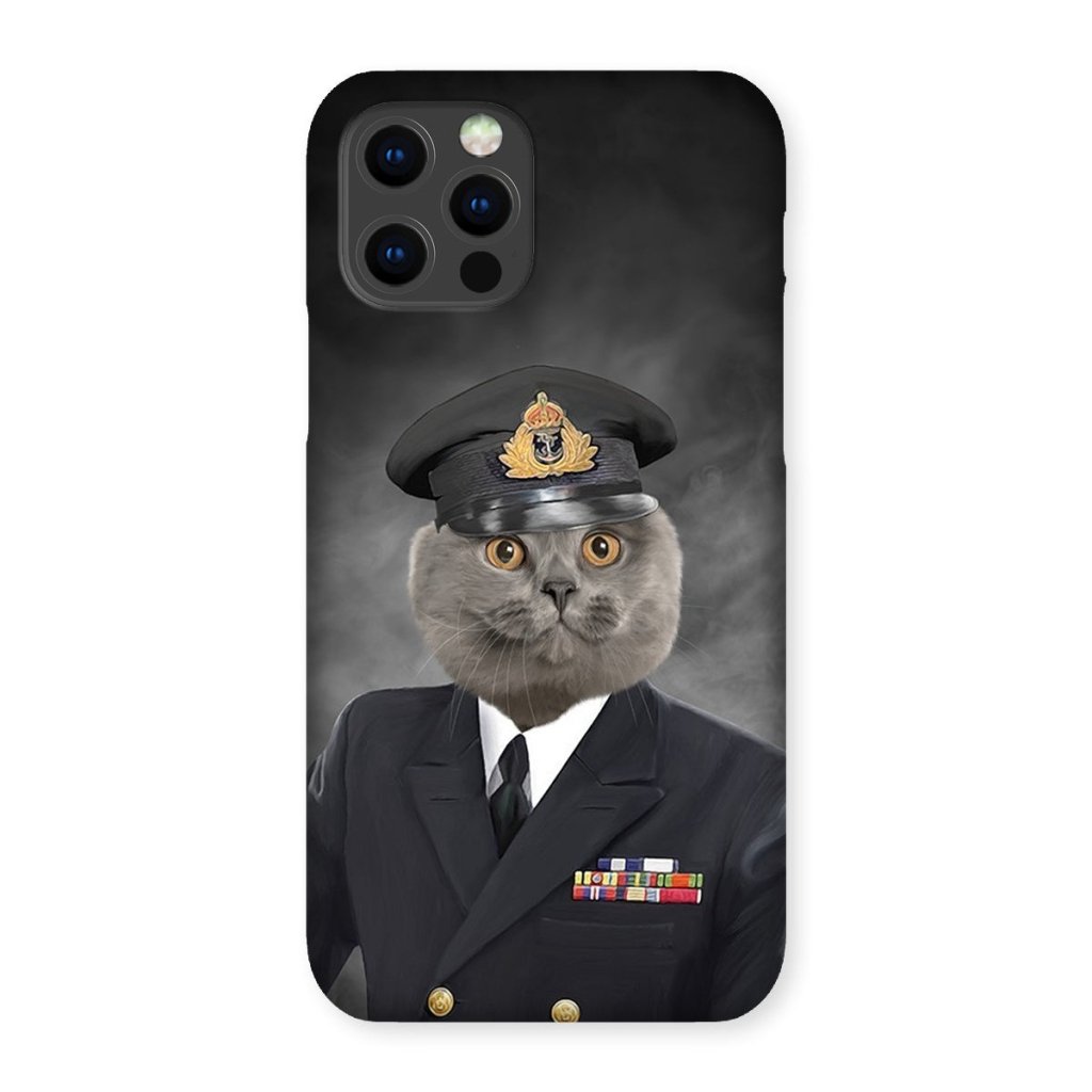 Pet Portraits | The Naval Chief: Custom Pet Phone Case | Paw & Glory