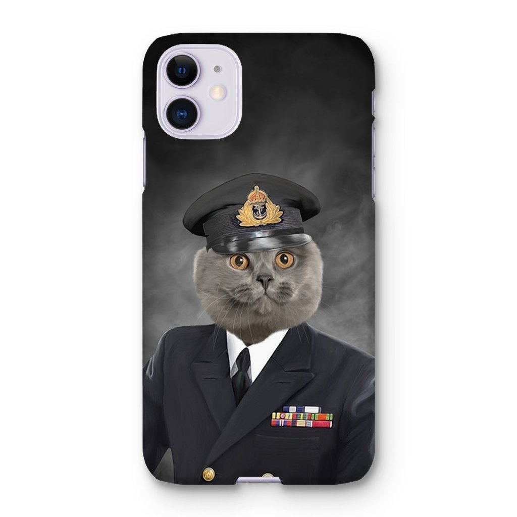 Pet Portraits | The Naval Chief: Custom Pet Phone Case | Paw & Glory