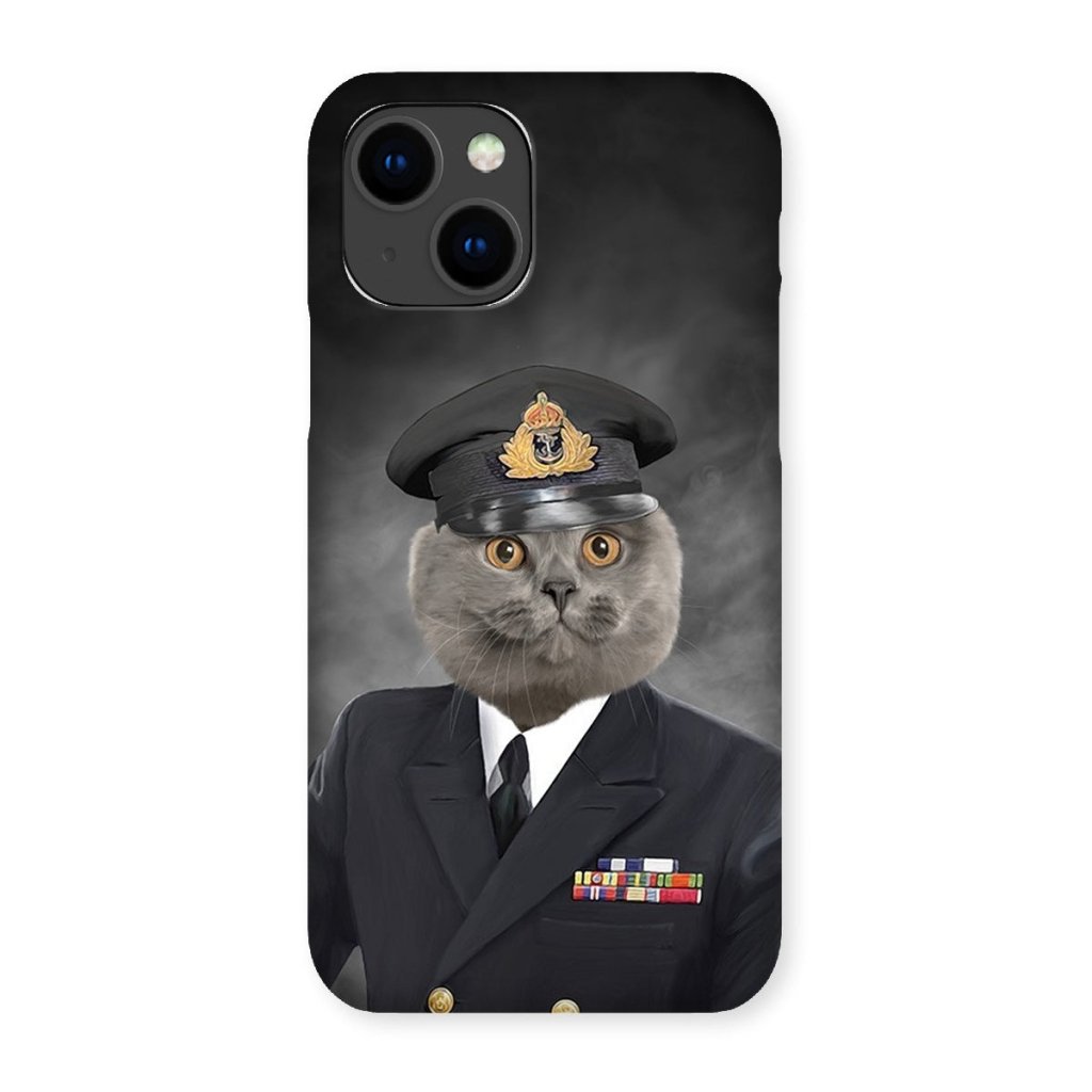 Pet Portraits | The Naval Chief: Custom Pet Phone Case | Paw & Glory