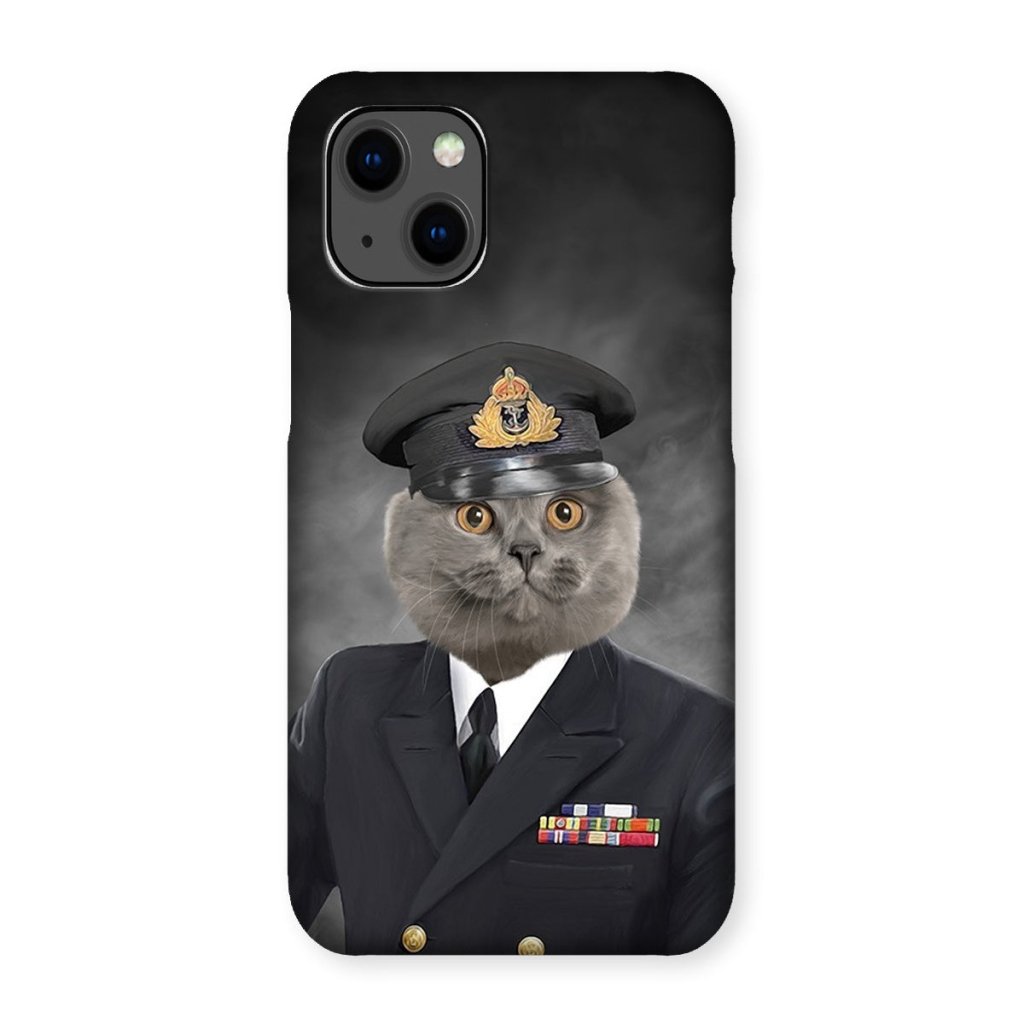 Pet Portraits | The Naval Chief: Custom Pet Phone Case | Paw & Glory