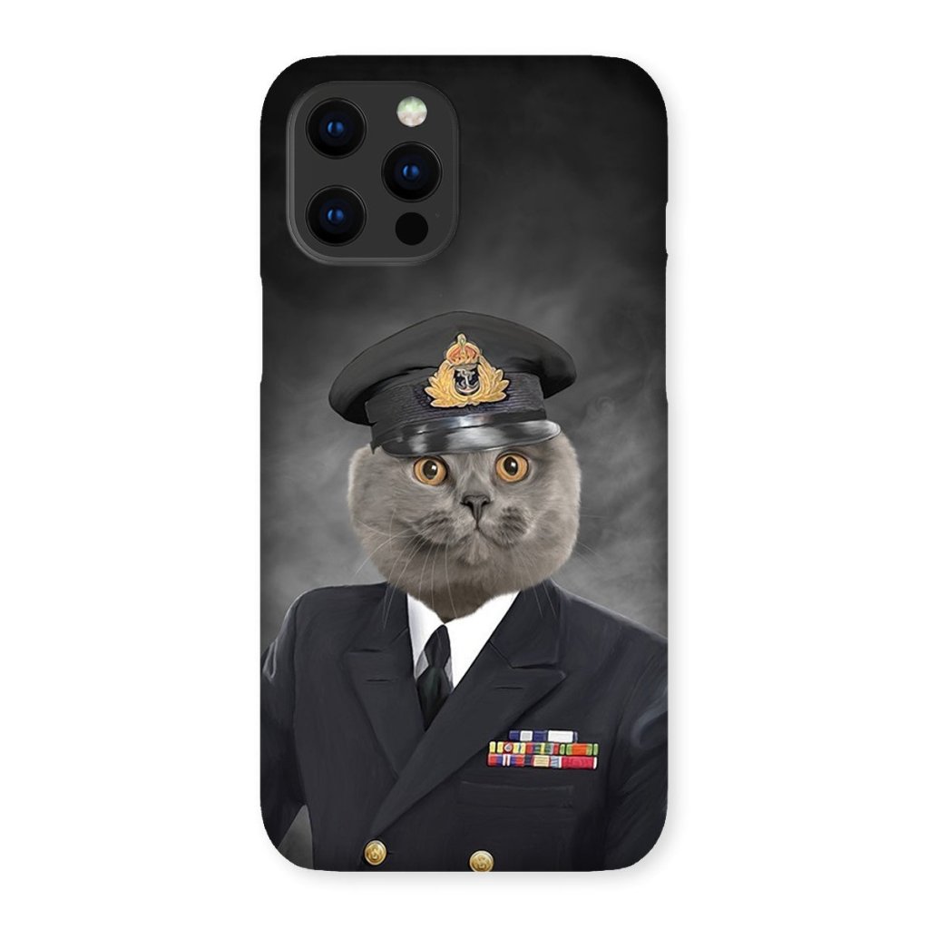 Pet Portraits | The Naval Chief: Custom Pet Phone Case | Paw & Glory
