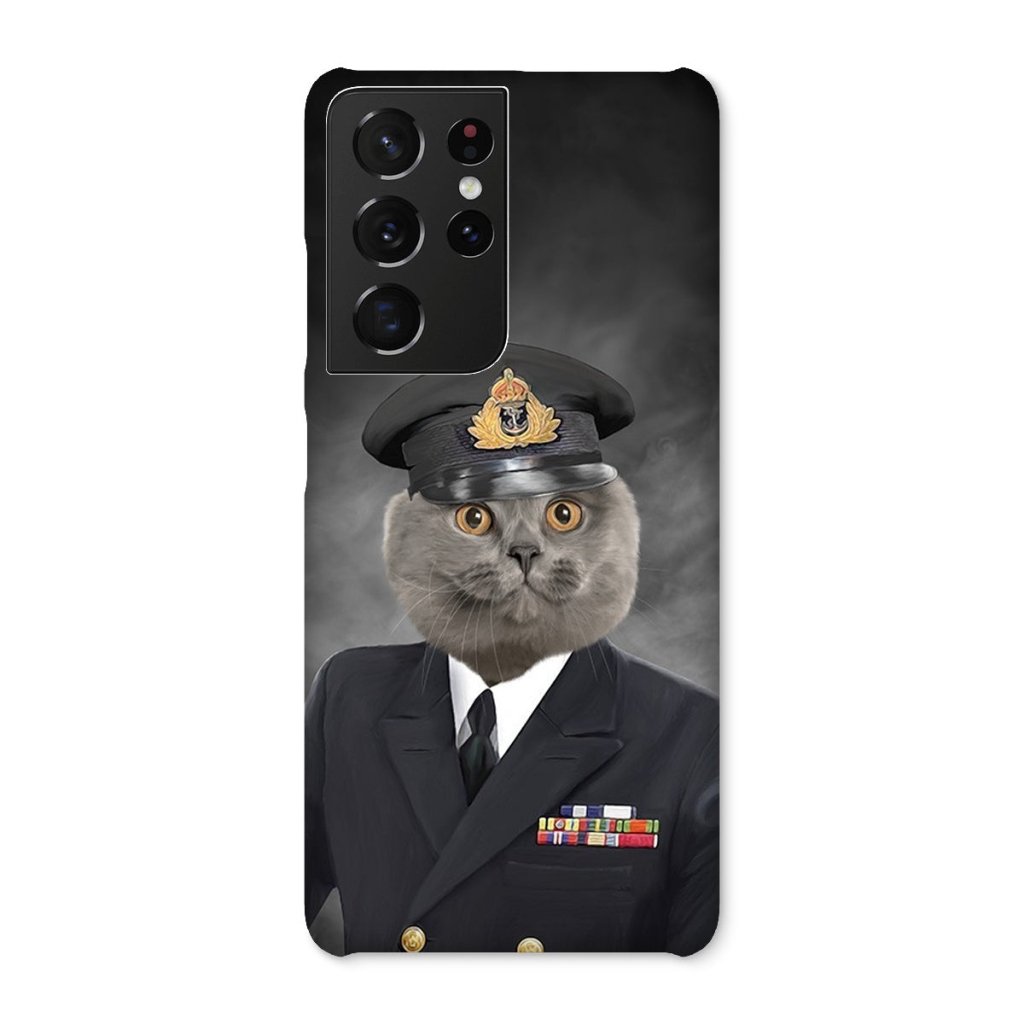 Pet Portraits | The Naval Chief: Custom Pet Phone Case | Paw & Glory