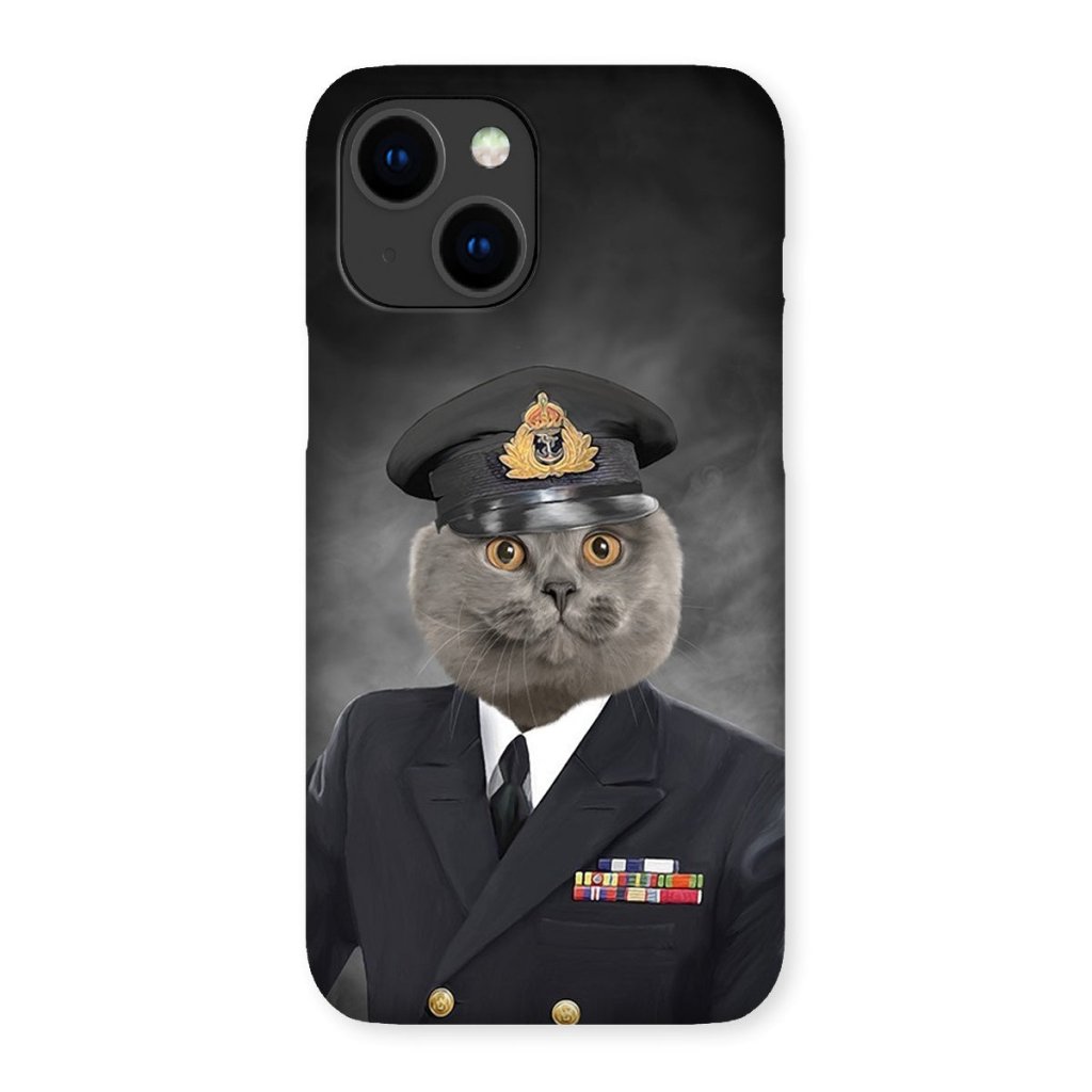 Pet Portraits | The Naval Chief: Custom Pet Phone Case | Paw & Glory