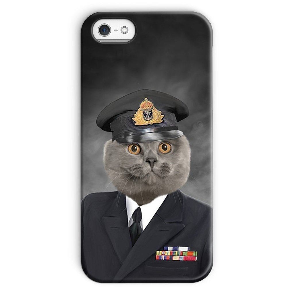 Pet Portraits | The Naval Chief: Custom Pet Phone Case | Paw & Glory