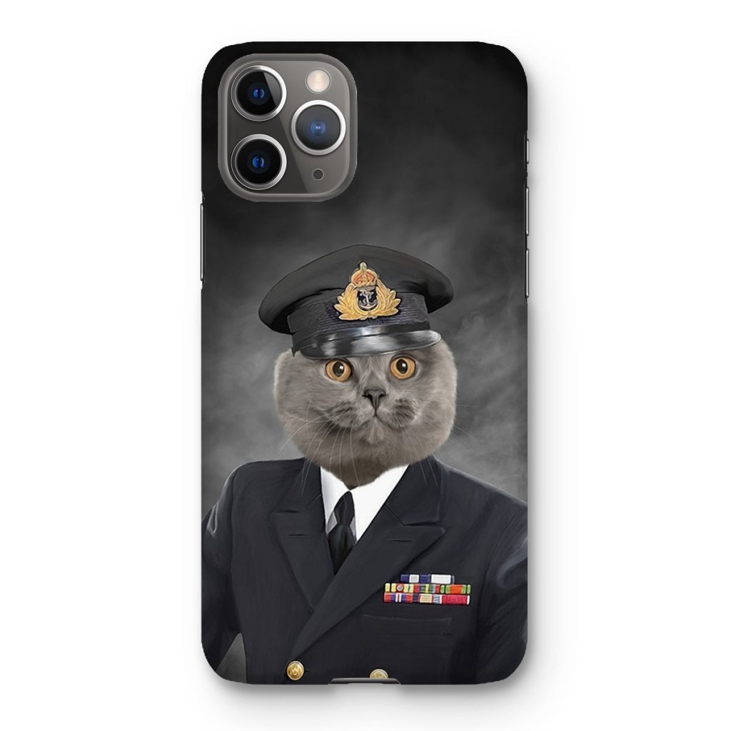 Pet Portraits | The Naval Chief: Custom Pet Phone Case | Paw & Glory