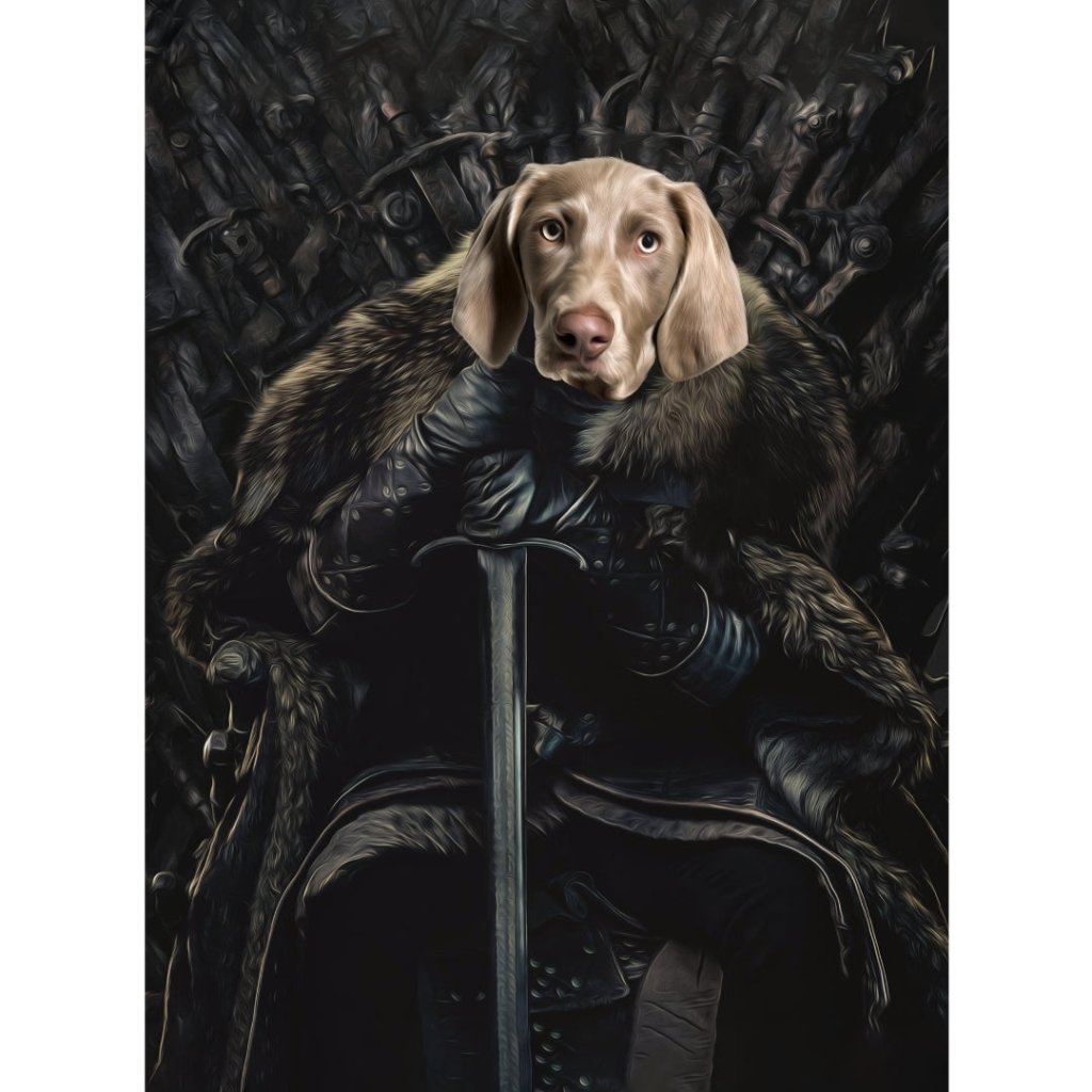 Ice Fantasy King Custom Digital Download Pet Portrait...