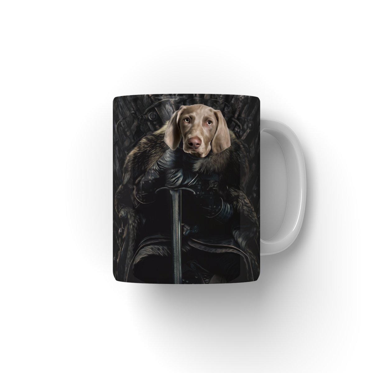 Pet Portraits | The Night King: Custom Pet Coffee Mug | Paw & Glory