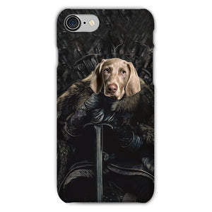 The Night King: Custom Pet Phone Case - Paw & Glory - Dog Portraits - Pet Portraits