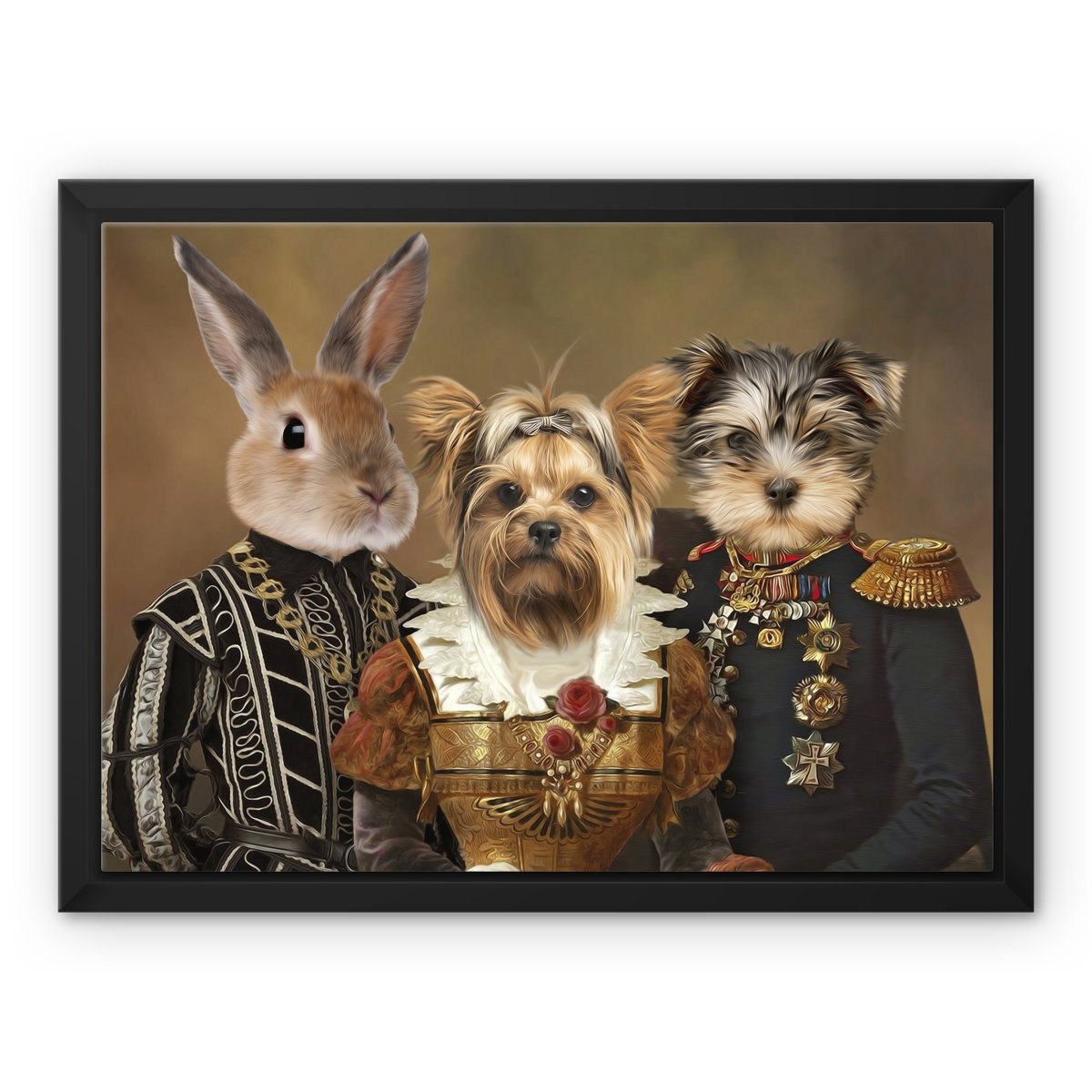 Pet Portraits | The Nobles: Custom Pet Canvas | Paw & Glory