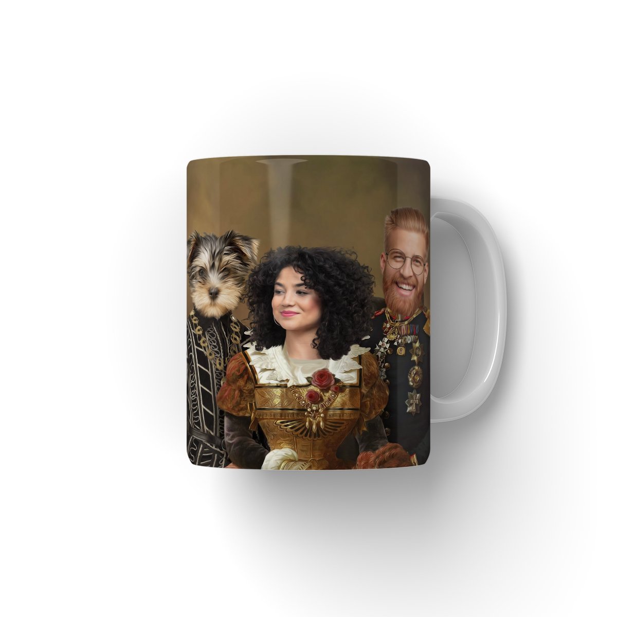 Pet Portraits | The Nobles: Custom Pet & Owner Coffee Mug | Paw & Glory
