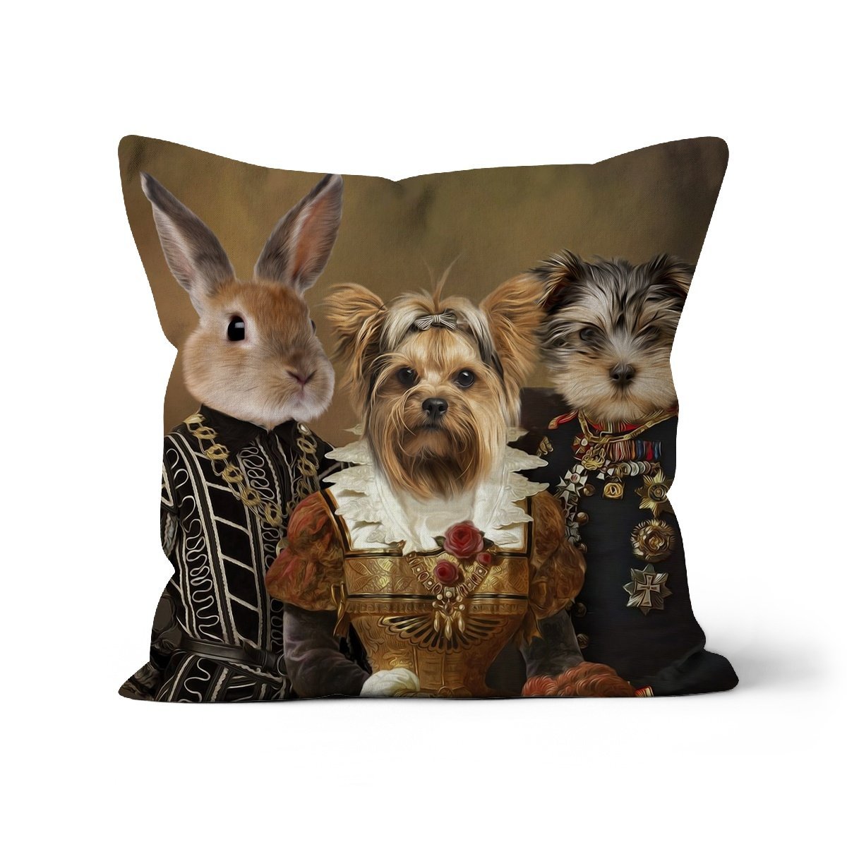 Pet Portraits | The Nobles: Custom Pet Pillow | Paw & Glory