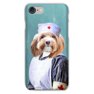 The Nurse: Custom Pet Phone Case - Paw & Glory - Dog Portraits - Pet Portraits