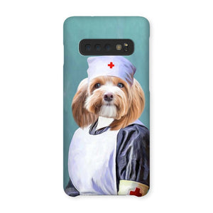 The Nurse: Custom Pet Phone Case - Paw & Glory - Dog Portraits - Pet Portraits