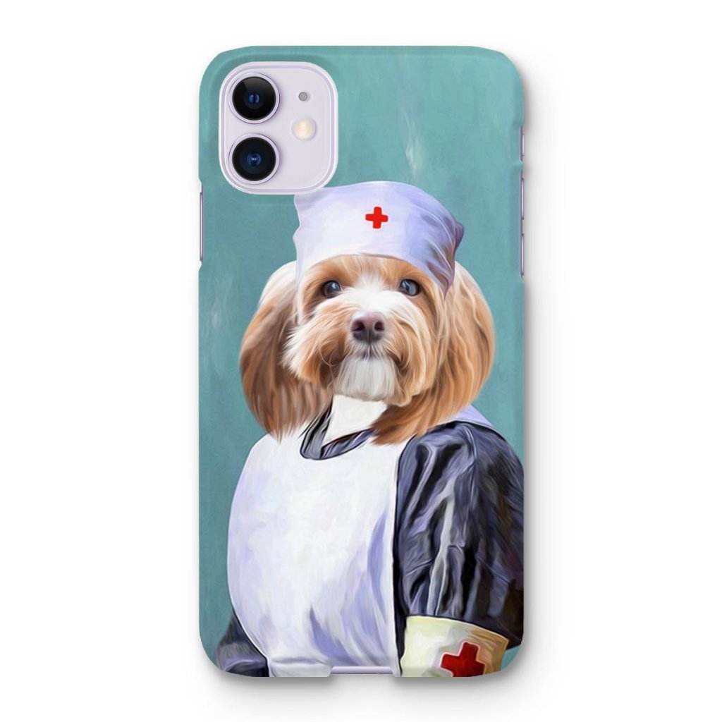 Pet Portraits | The Nurse: Custom Pet Phone Case | Paw & Glory
