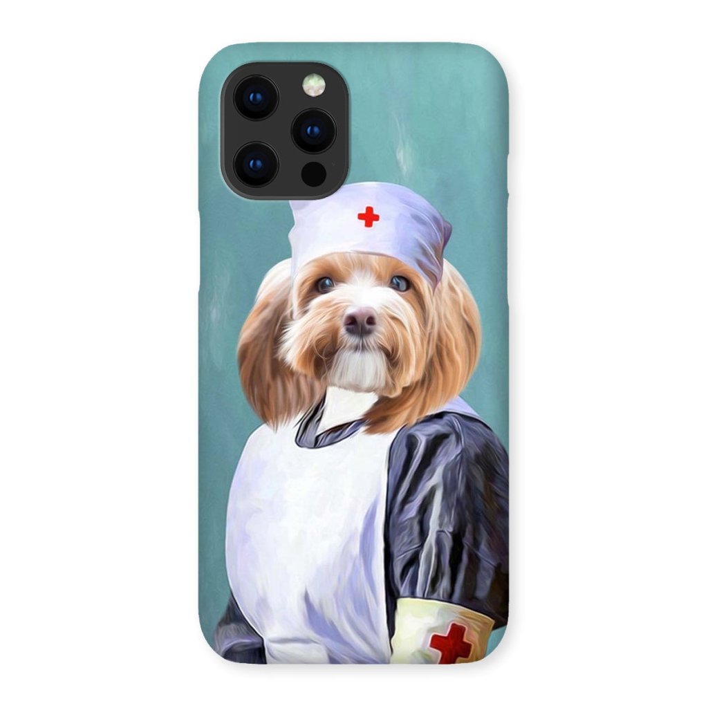 Pet Portraits | The Nurse: Custom Pet Phone Case | Paw & Glory
