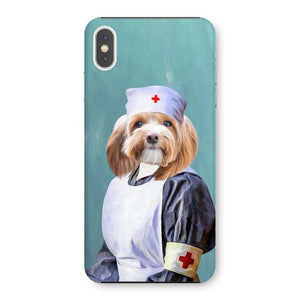The Nurse: Custom Pet Phone Case - Paw & Glory - Dog Portraits - Pet Portraits