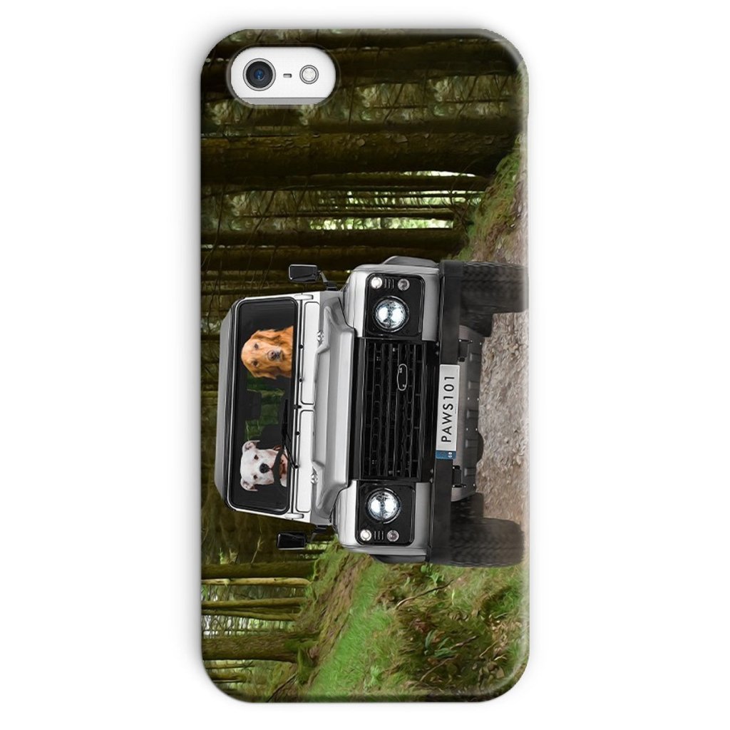 Pet Portraits | The Off-Roader: Custom Pet Phone Case | Paw & Glory
