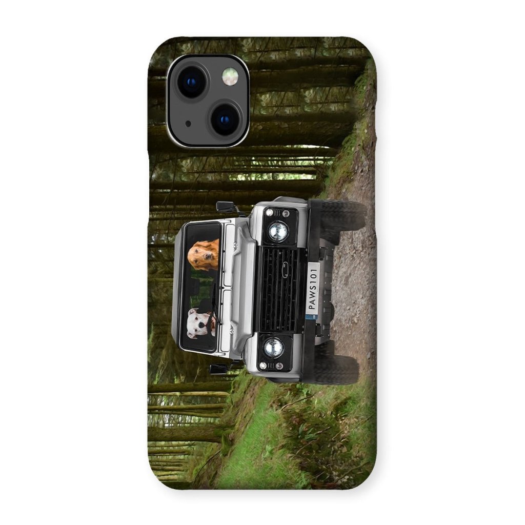 Pet Portraits | The Off-Roader: Custom Pet Phone Case | Paw & Glory