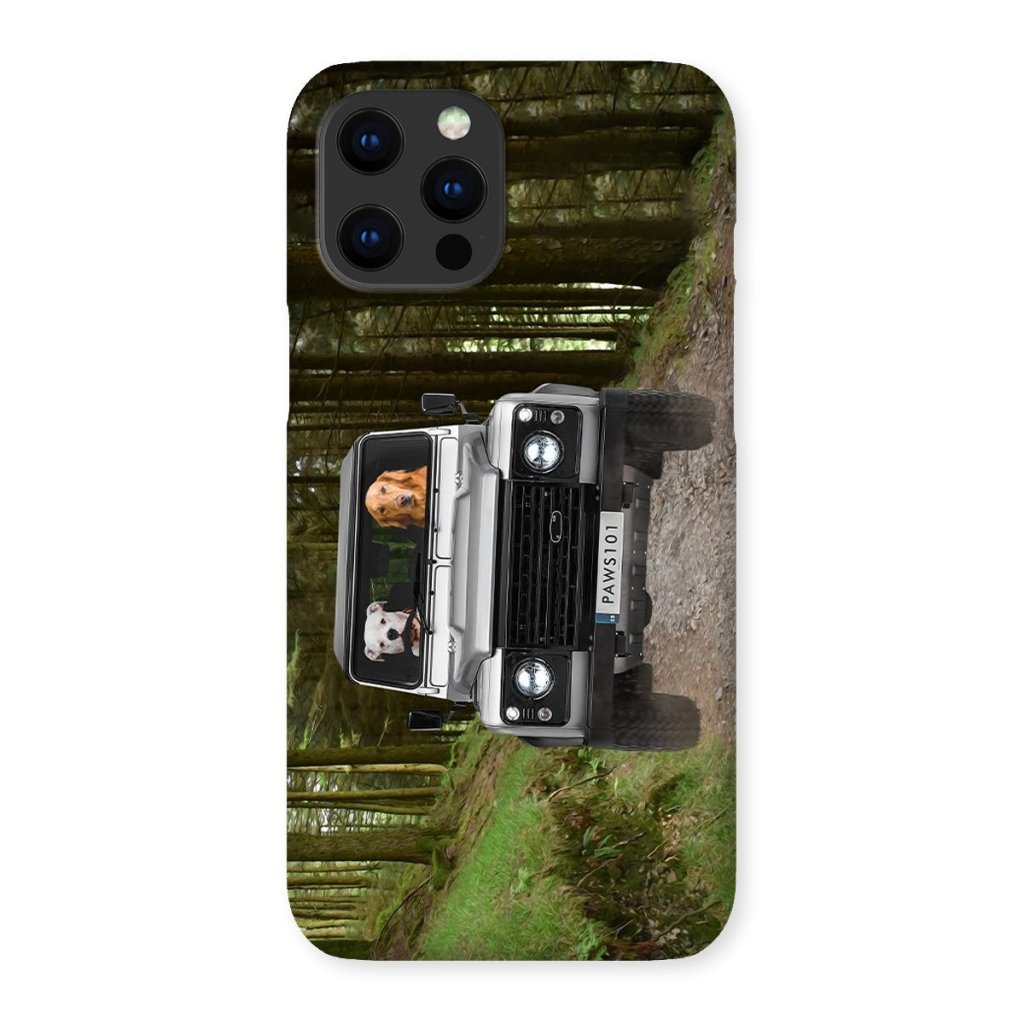Pet Portraits | The Off-Roader: Custom Pet Phone Case | Paw & Glory