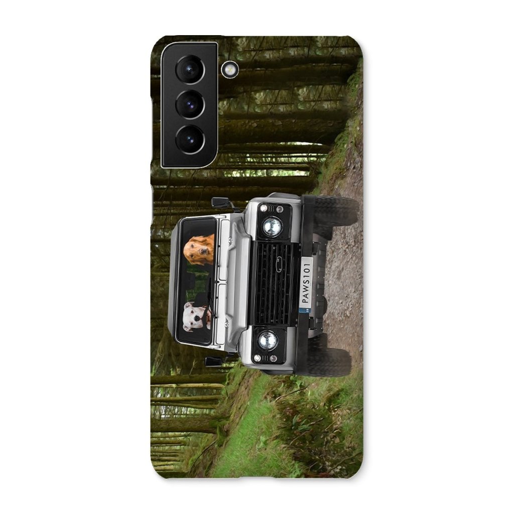 Pet Portraits | The Off-Roader: Custom Pet Phone Case | Paw & Glory