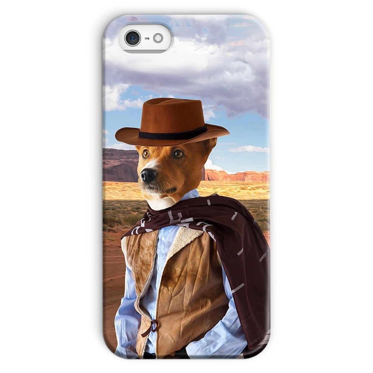 Pet Portraits | The Outlaw: Custom Pet Phone Case | Paw & Glory