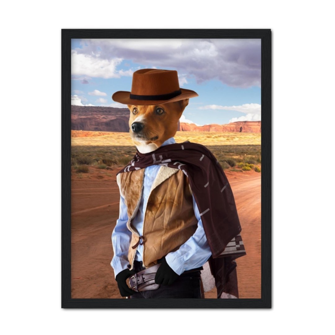 Pet Portraits | The Outlaw: Custom Pet Portrait | Paw & Glory