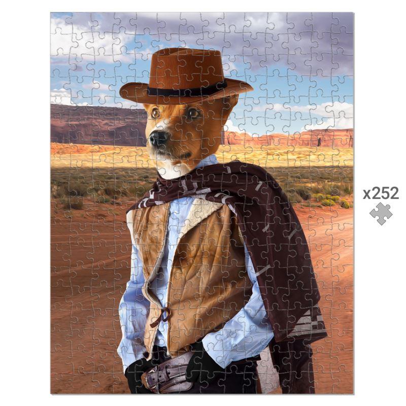 Pet Portraits | The Outlaw: Custom Pet Puzzle | Paw & Glory
