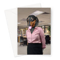 The Pam (The Office Inspired): Custom Pet Greeting Card