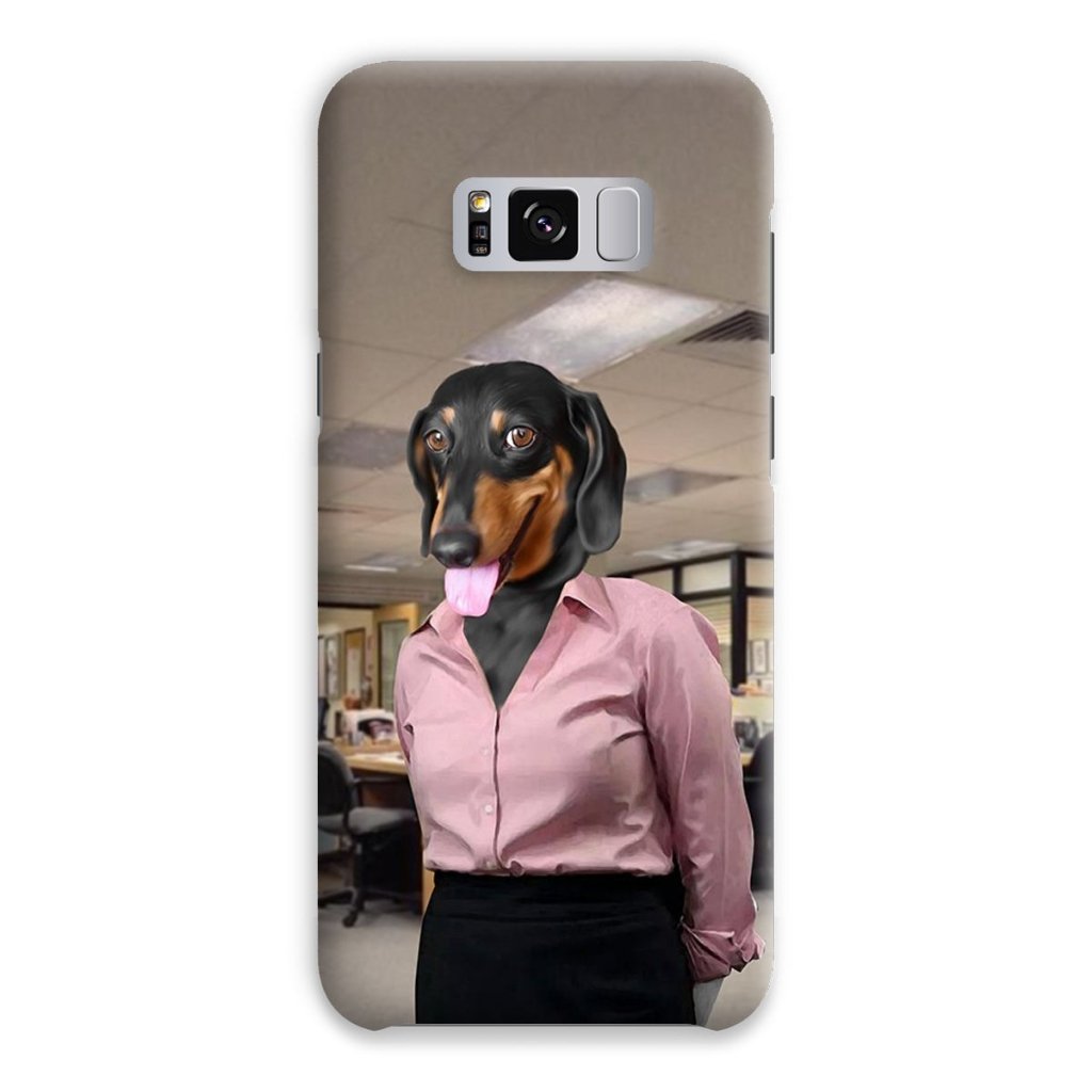 Pet Portraits | The Pam (The Office Inspired): Custom Pet Phone Case | Paw & Glory