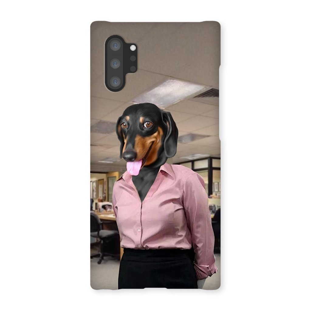 Pet Portraits | The Pam (The Office Inspired): Custom Pet Phone Case | Paw & Glory