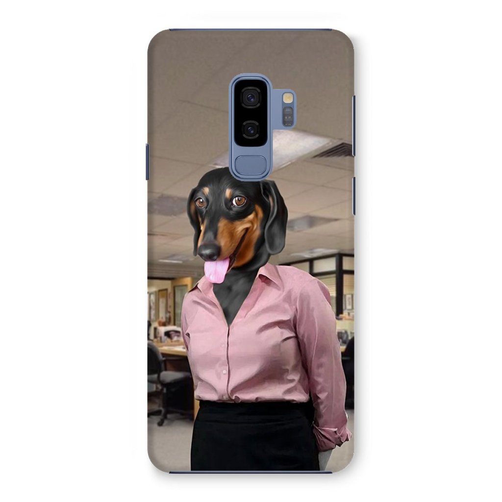 Pet Portraits | The Pam (The Office Inspired): Custom Pet Phone Case | Paw & Glory