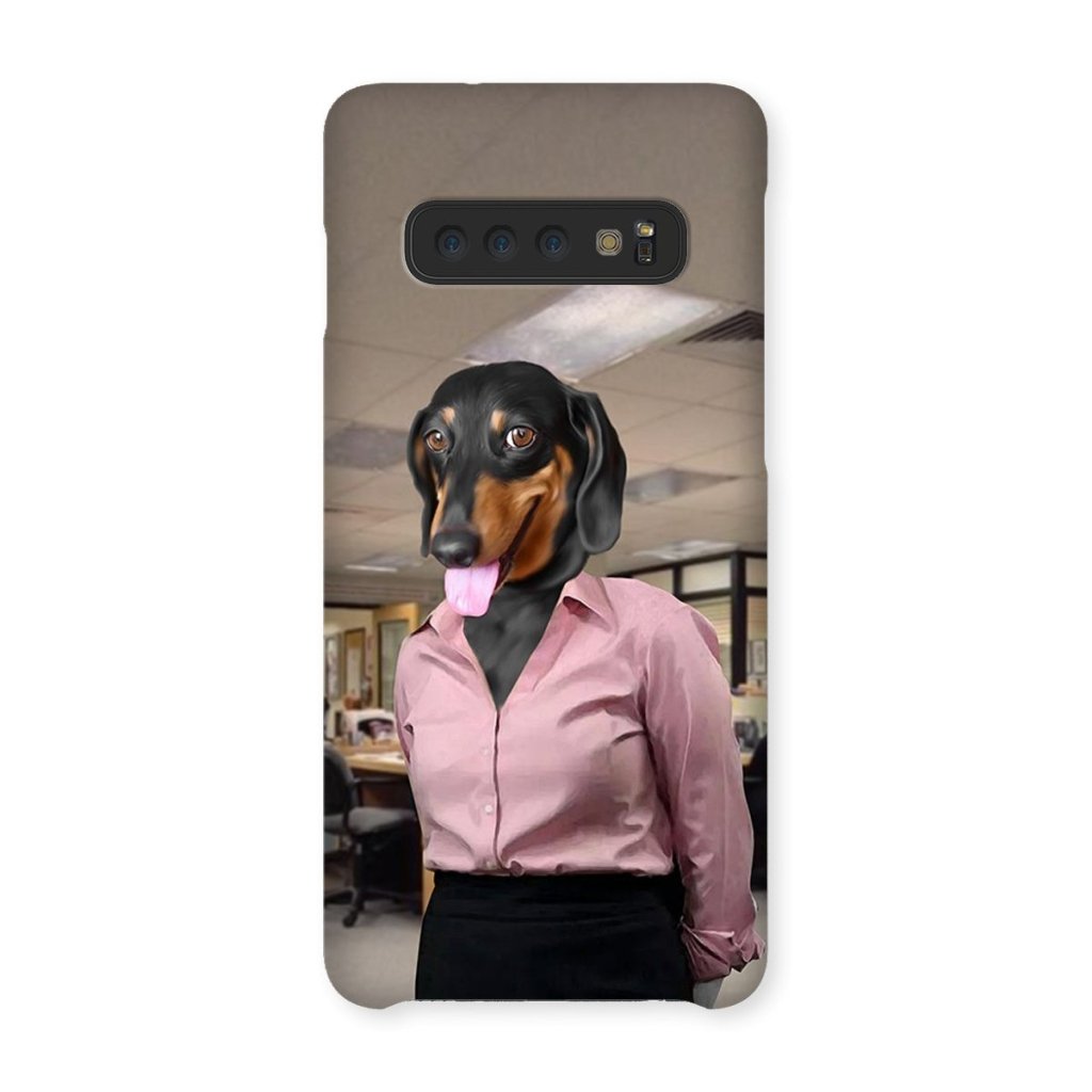 Pet Portraits | The Pam (The Office Inspired): Custom Pet Phone Case | Paw & Glory