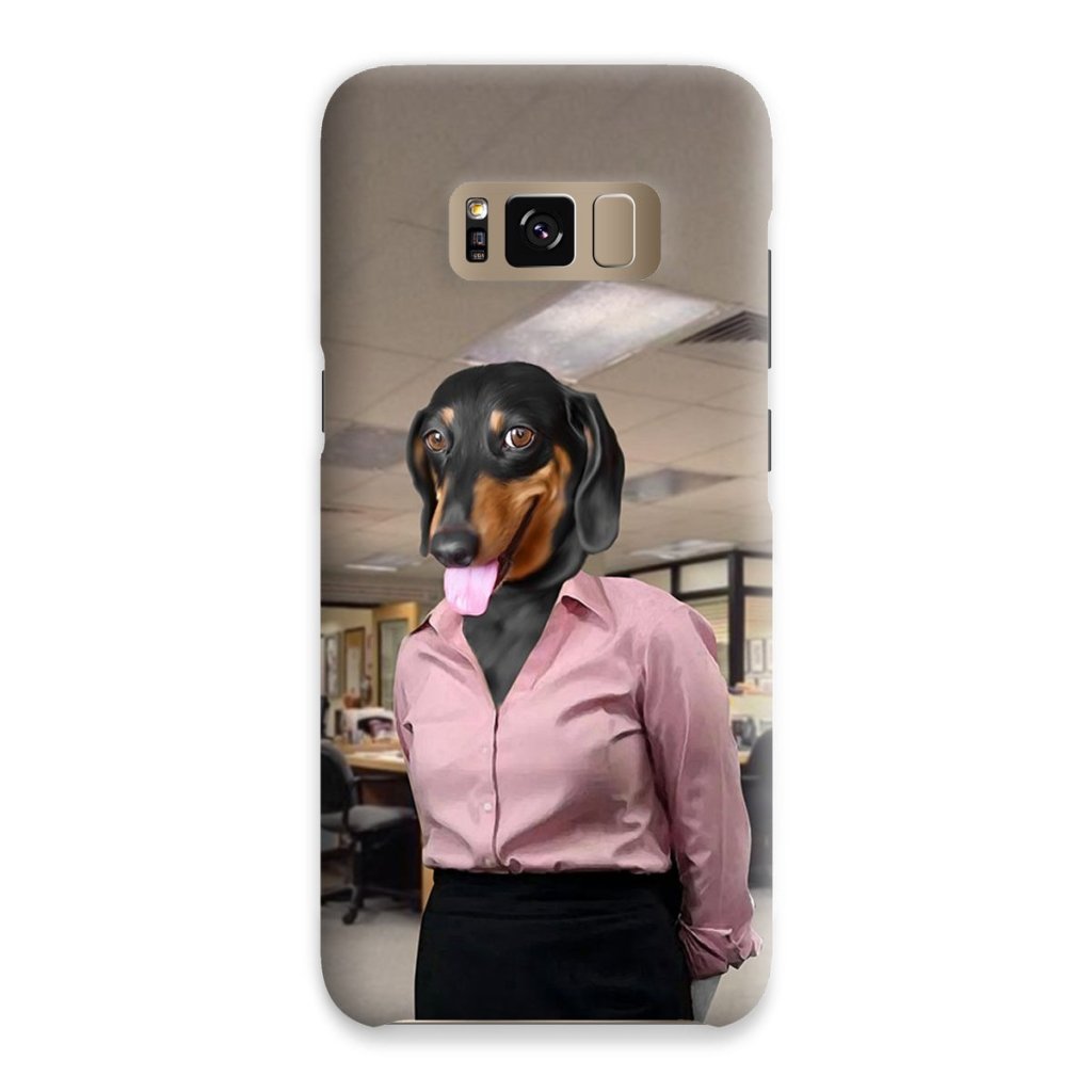 Pet Portraits | The Pam (The Office Inspired): Custom Pet Phone Case | Paw & Glory