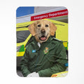 The Paramedic: Custom Pet Blanket