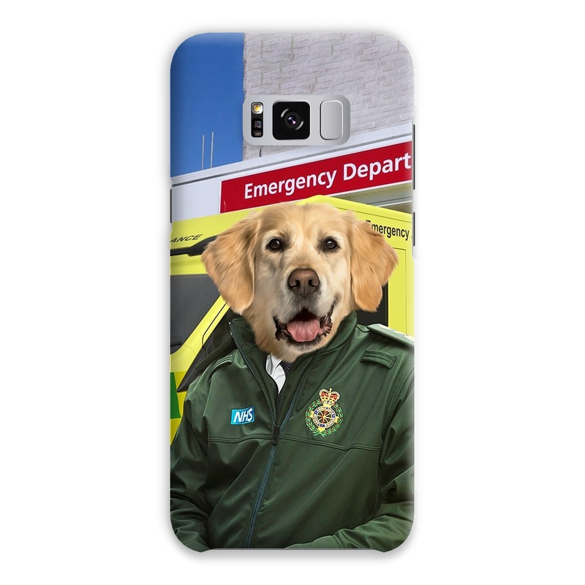 Pet Portraits | The Paramedic: Custom Pet Phone Case | Paw & Glory