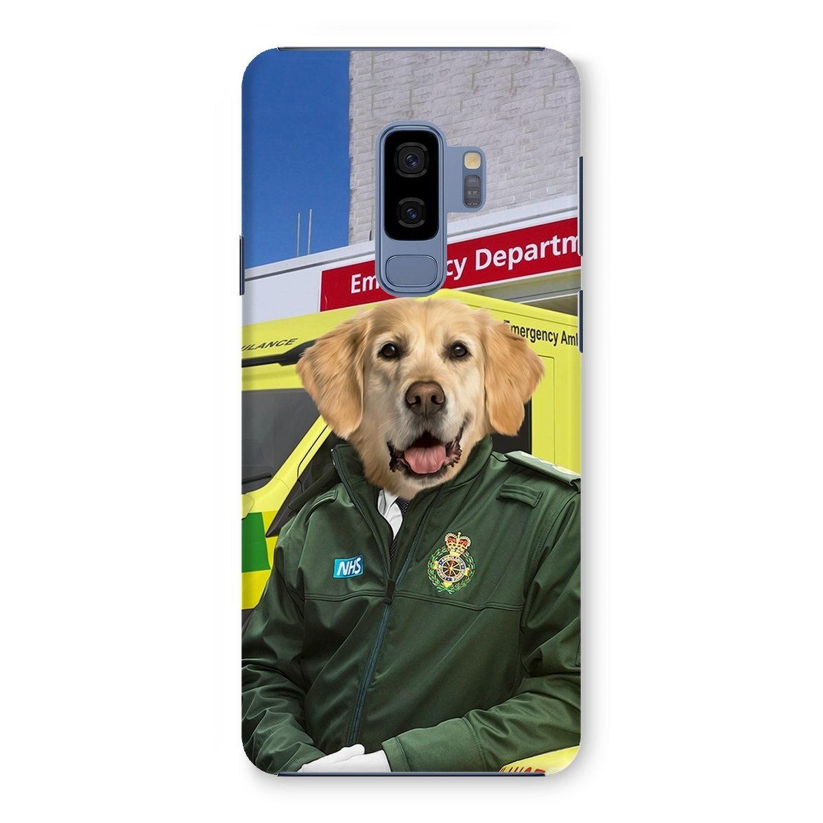 Pet Portraits | The Paramedic: Custom Pet Phone Case | Paw & Glory
