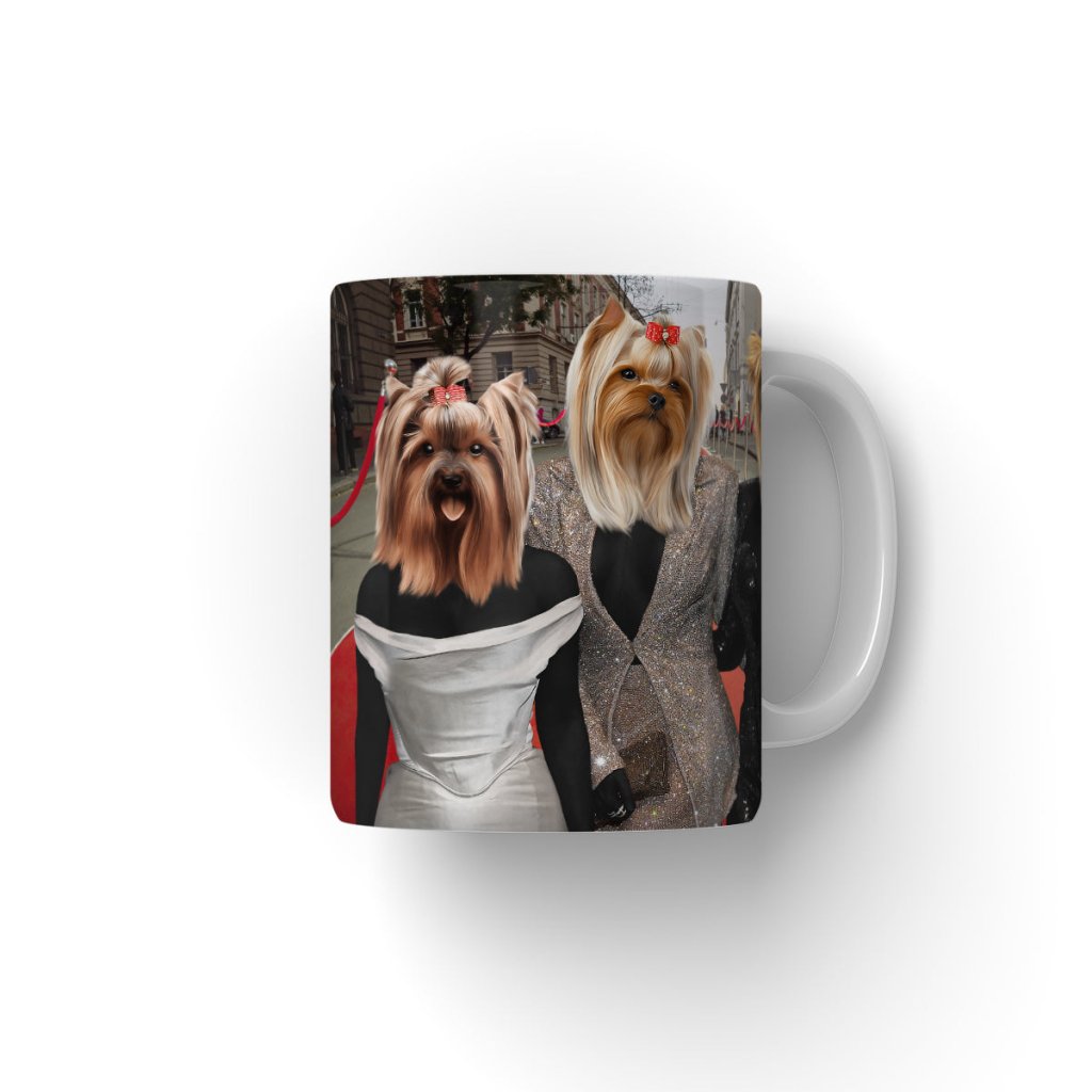 Pet Portraits | The Pawdashians: Custom Pet Coffee Mug | Paw & Glory