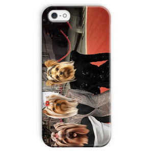 The Pawdashians: Custom Pet Phone Case - Paw & Glory - Dog Portraits - Pet Portraits
