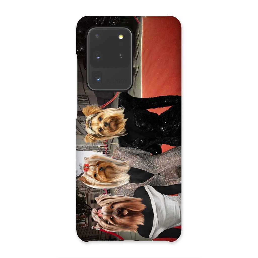 The Pawdashians: Custom Pet Phone Case - Paw & Glory - Dog Portraits - Pet Portraits