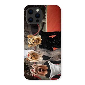 The Pawdashians: Custom Pet Phone Case - Paw & Glory - Dog Portraits - Pet Portraits