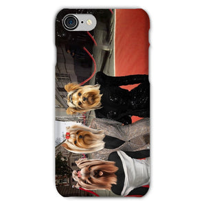 The Pawdashians: Custom Pet Phone Case - Paw & Glory - Dog Portraits - Pet Portraits