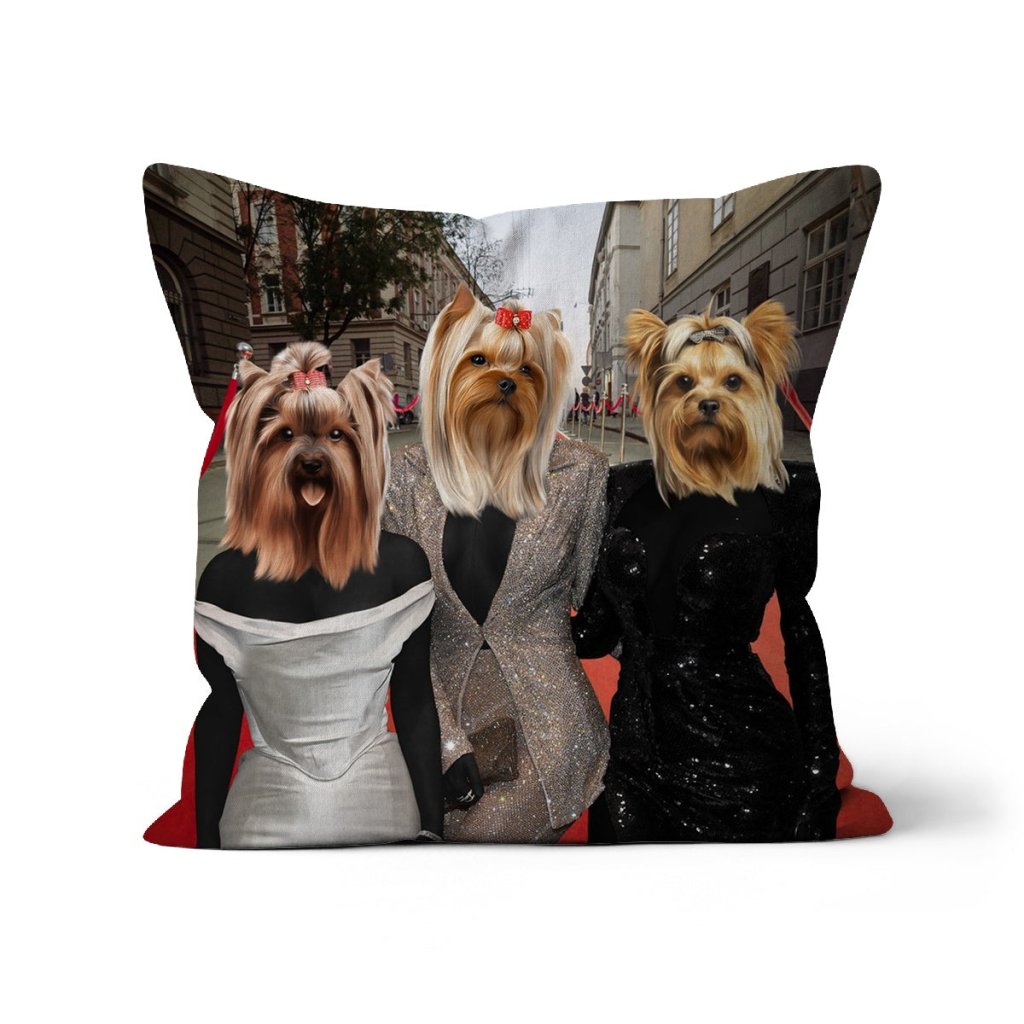 Pet Portraits | The Pawdashians: Custom Pet Pillow | Paw & Glory
