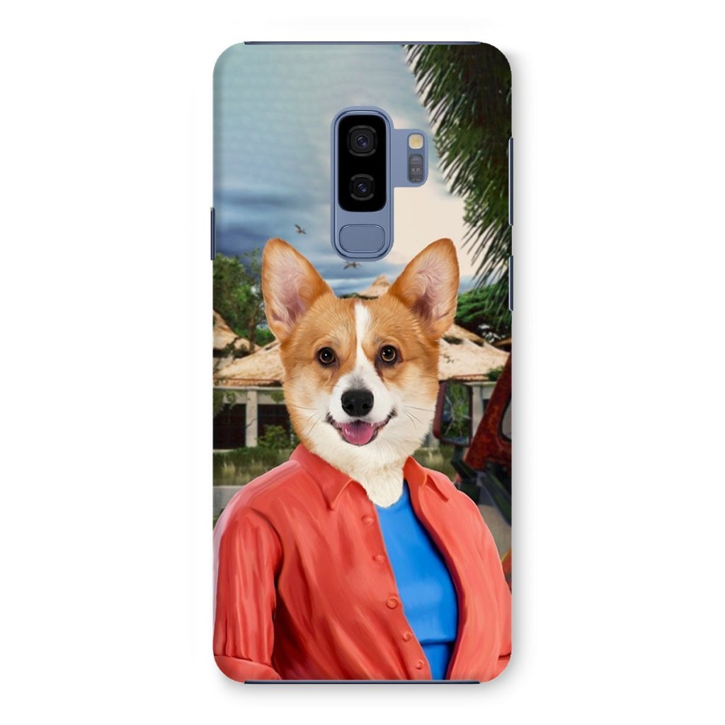 Pet Portraits | The Pawleobotanis (Jurassic Park Inspired): Custom Pet Phone Case | Paw & Glory