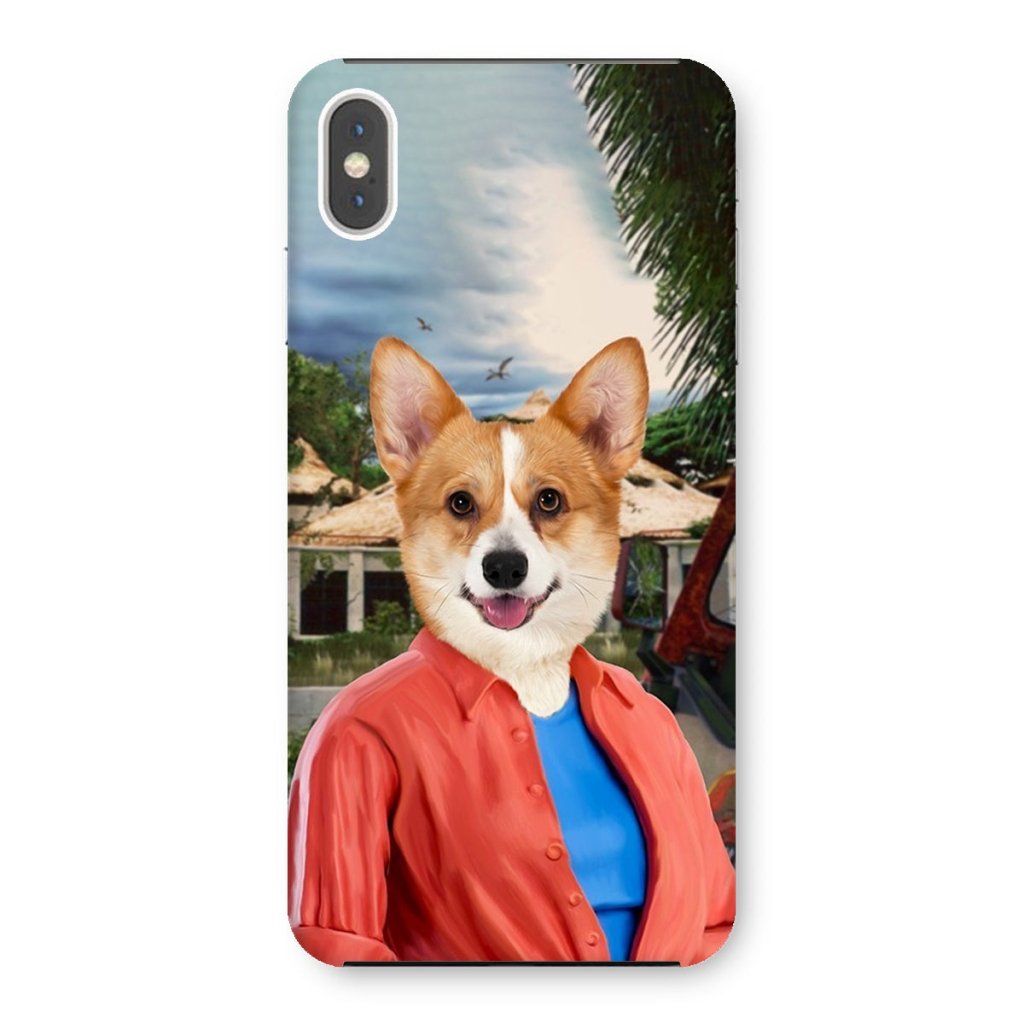 Pet Portraits | The Pawleobotanis (Jurassic Park Inspired): Custom Pet Phone Case | Paw & Glory