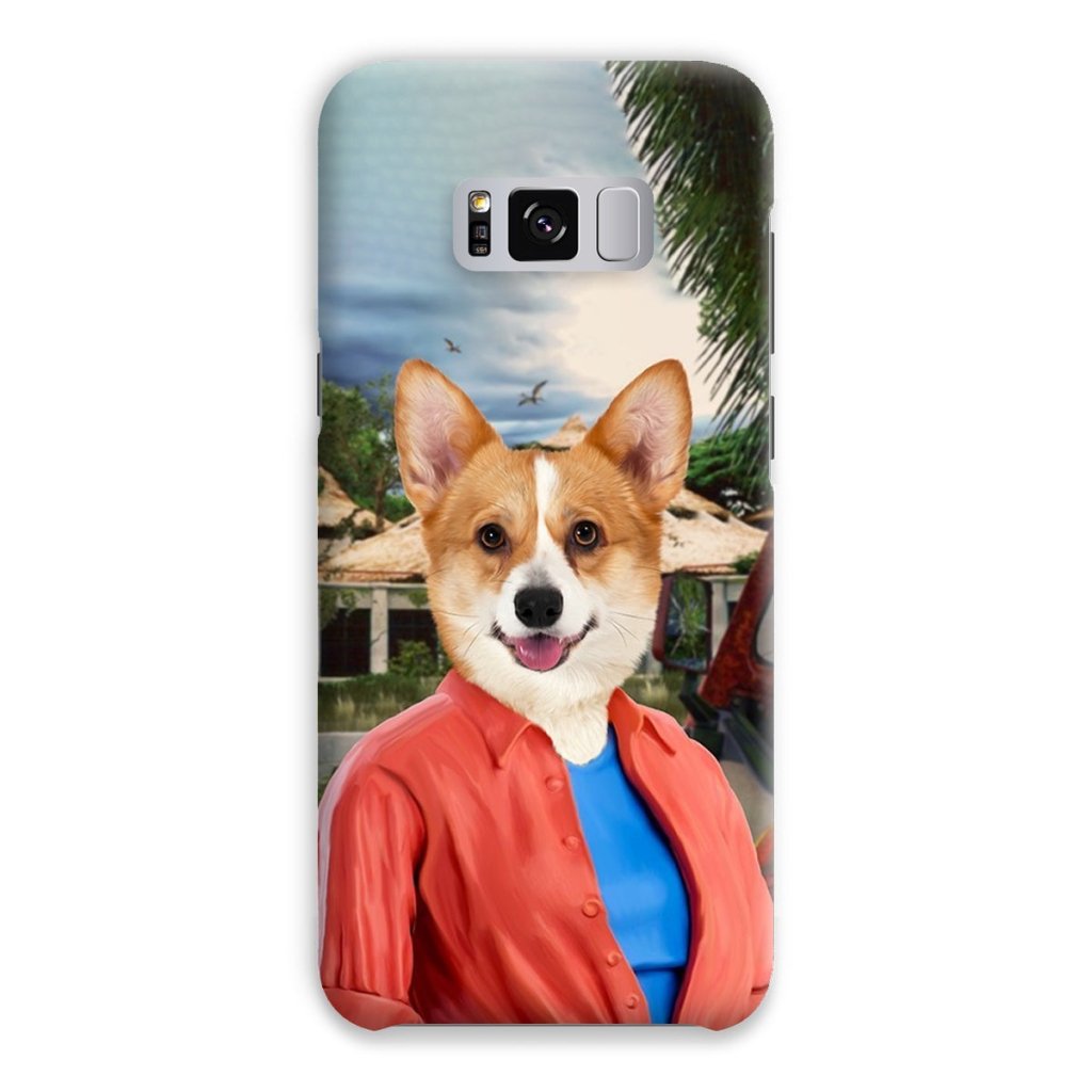 Pet Portraits | The Pawleobotanis (Jurassic Park Inspired): Custom Pet Phone Case | Paw & Glory