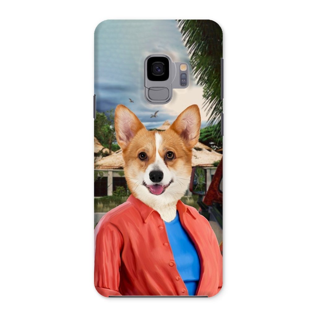 Pet Portraits | The Pawleobotanis (Jurassic Park Inspired): Custom Pet Phone Case | Paw & Glory
