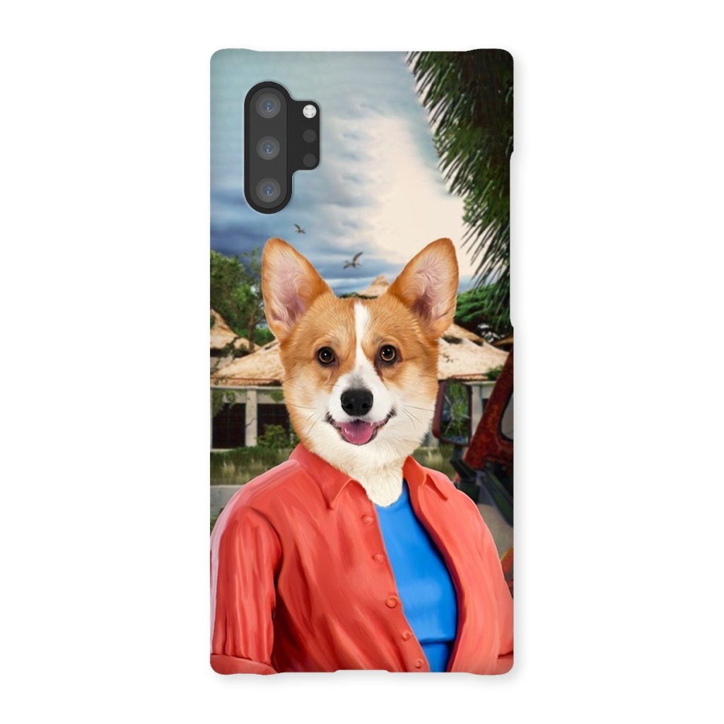 Pet Portraits | The Pawleobotanis (Jurassic Park Inspired): Custom Pet Phone Case | Paw & Glory