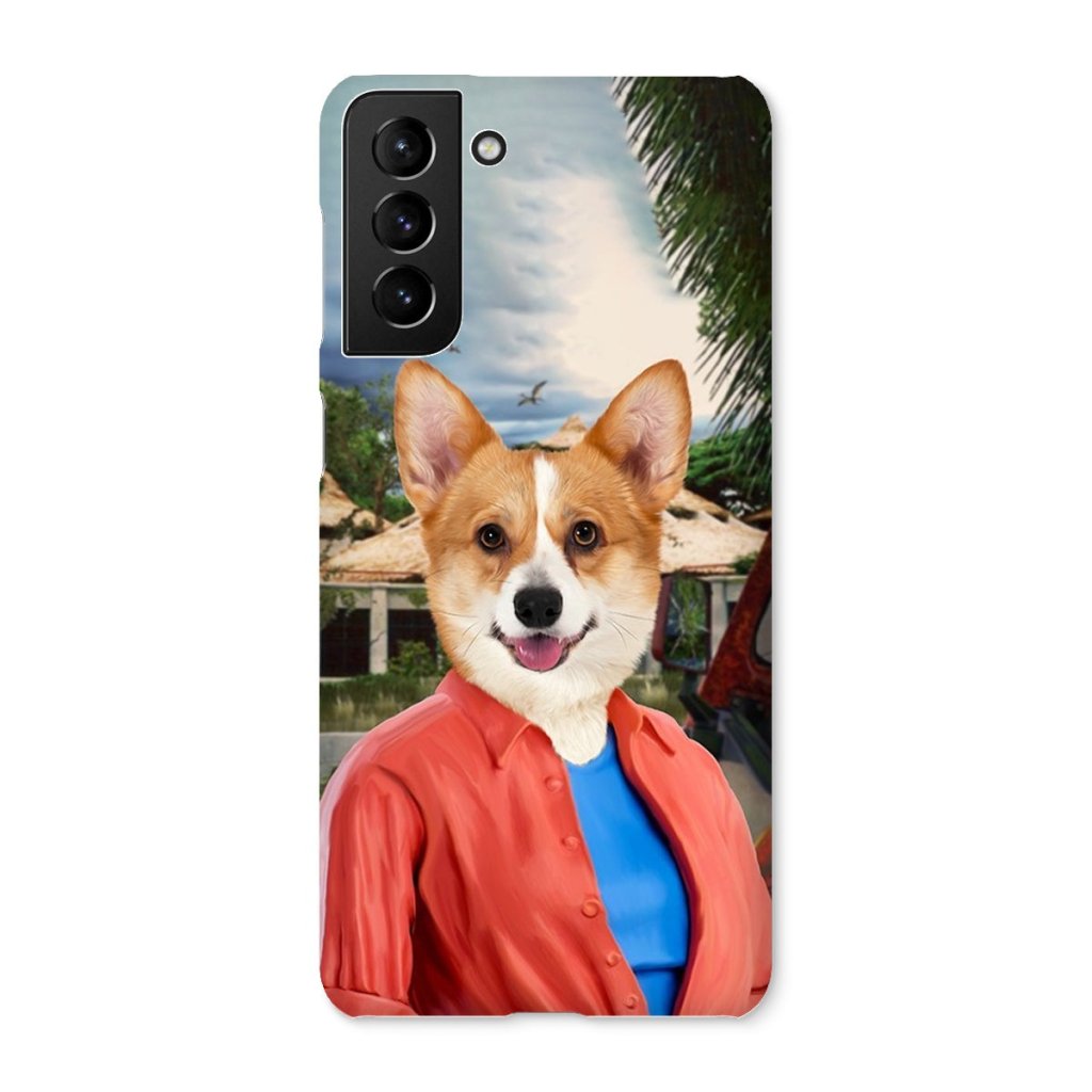 Pet Portraits | The Pawleobotanis (Jurassic Park Inspired): Custom Pet Phone Case | Paw & Glory