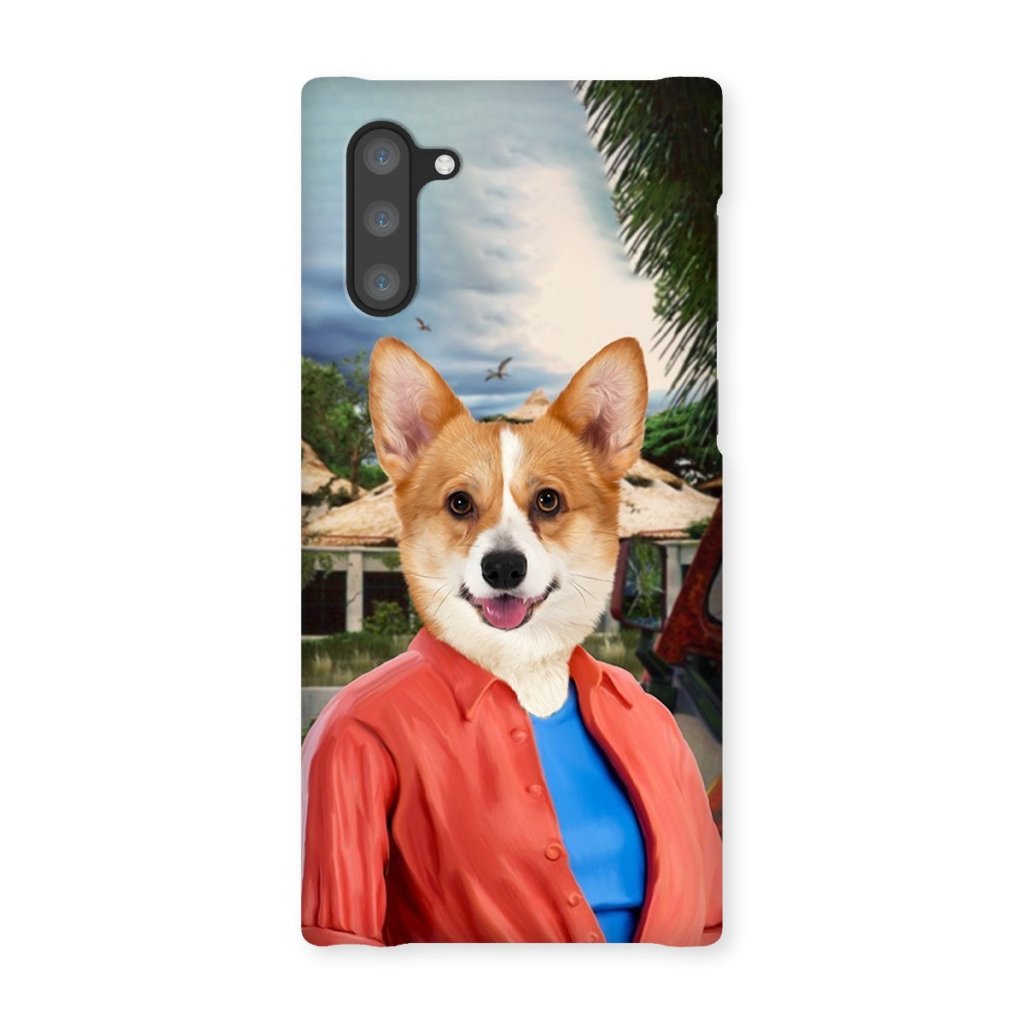 Pet Portraits | The Pawleobotanis (Jurassic Park Inspired): Custom Pet Phone Case | Paw & Glory